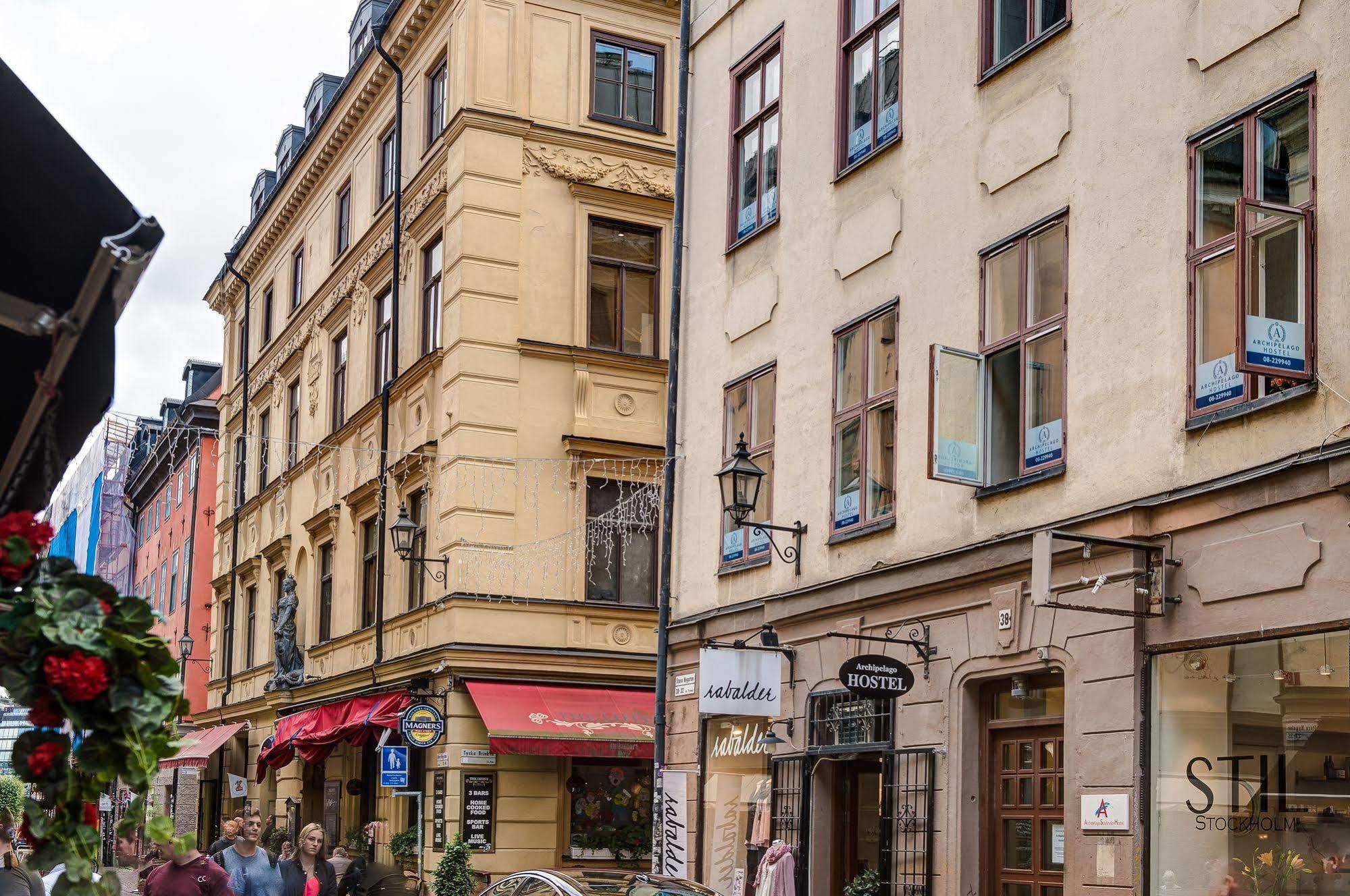 Archipelago Hostel Old Town Stockholm Eksteriør billede
